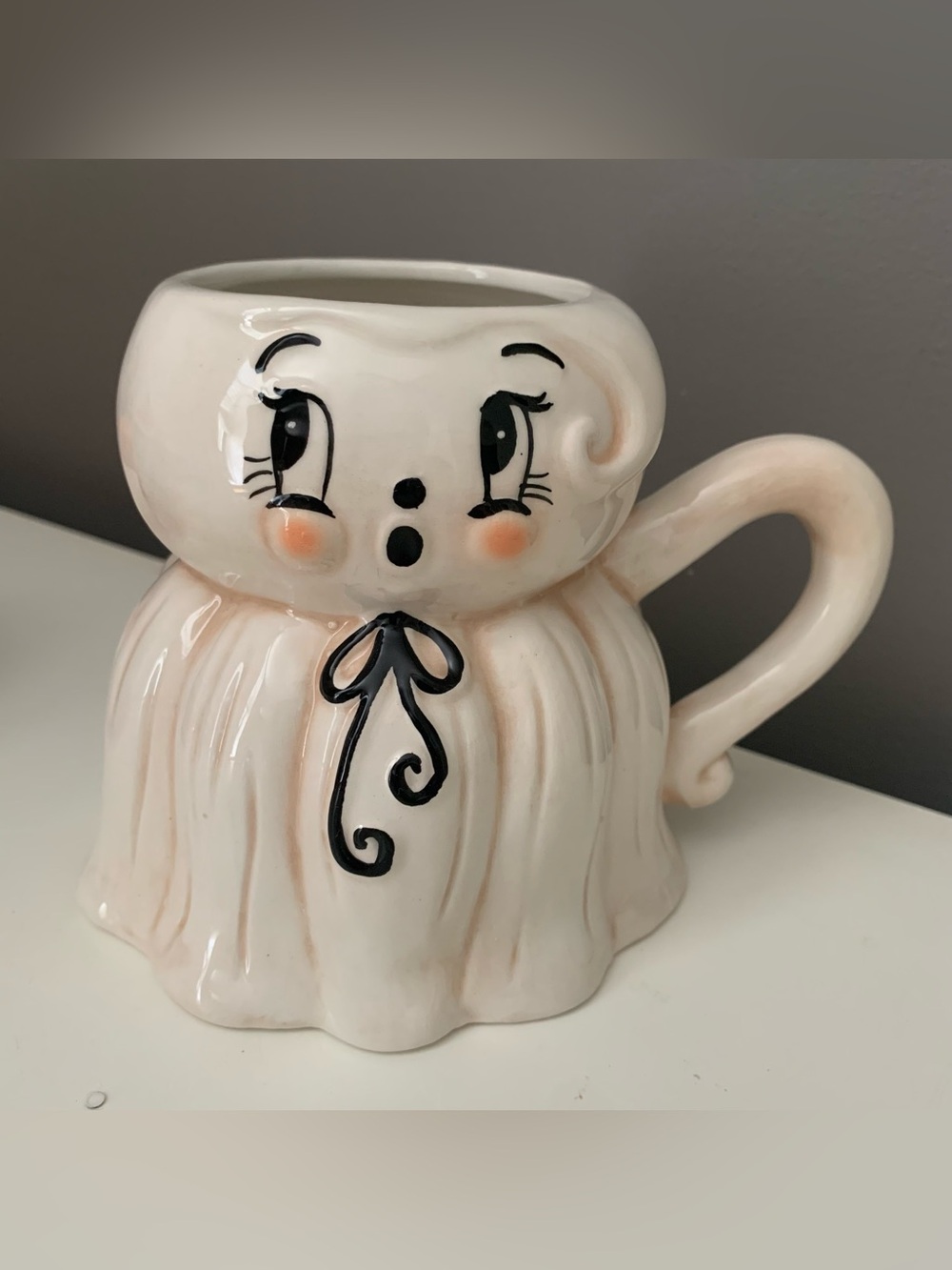 Halloween  Johanna Parker ceramic Ghost mug